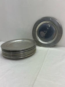 Vintage RWP Wilton Columbia, PA 11” Round Alemetal Dinner Plate (NJL027643) - Picture 1 of 7
