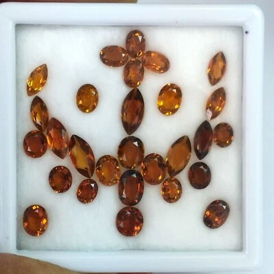 13.37cts Oval Marquise Natural Multi Color Dravite Tourmaline Loose Gemstone Lot - Image 1 of 4