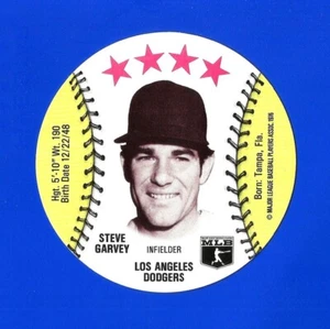 1976 ISALY'S / SWEET WILLIAM BASEBALL DISC - STEVE GARVEY NM+ DODGERS - Bild 1 von 2