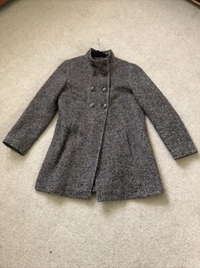 Women’s Coat Size Medium Burton Of London Double Breasted - Picture 1 of 8