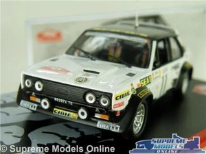 FIAT 131 ABARTH MODEL CAR 1978 RALLY 1:43 SCALE IXO SERVIA BRUSTENGA MONTE K8 - Picture 1 of 5