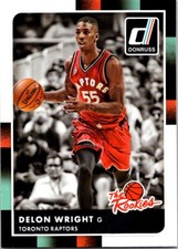 2015-16 Donruss The Rookies Delon Wright Toronto Raptors #44