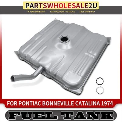 New 26 Gallons Fuel Tank for Pontiac Bonneville Catalina Grandville 1974 Silver - Image 1 of 4