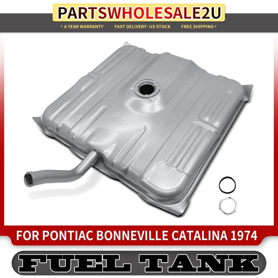 Nuevo tanque de combustible de 26 galones para Pontiac Bonneville Catalina Grandville 1974 plateado Foto 1 de 4
