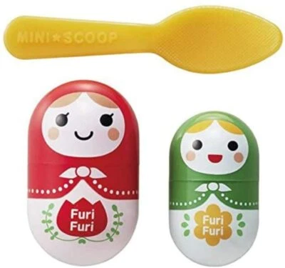 Torune JAPAN Furifuri Onigiri Rice mold matryoshka with spoon 2pcs for bento - Image 1 of 4