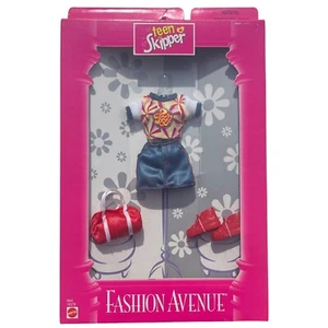 Vintage 1998 Mattel Fashion Avenue Kleidung Teen Skipper Outfit Neu/Old Stock - Bild 1 von 4