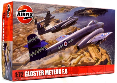 Kit de avión modelo plástico Airfix Gloster Meteor F.8 escala 1:72 A04064 Foto 1 de 3