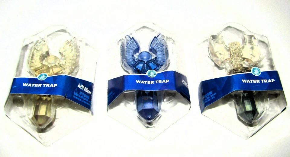 LOTE DE 3 TRAMPAS DE AGUA MIXTAS SKYLANDERS (SIN BLISTER TRASERO) NUEVAS TY2993D Foto 1 de 1