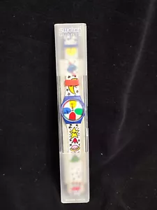 Orologio Swatch Swiss Made - Nuovo custodia funzionante - GN134 Space People - Foto 1 di 5