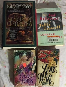 CLEOPATRA LORRAINE DESPRES PATRICIA HAGAN MYRUS Lot Of 4 Historical Romance Book - Bild 1 von 5