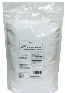NuSci 2500g (5,5 lb) Acetyl L-Carnitin 100% reines Pulver ALC Aminosäure - Bild 1 von 3