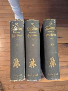 Die Werke von William Shakspere herausgegeben von Charles Knight in 3 Bänden Routledge - Bild 1 von 14