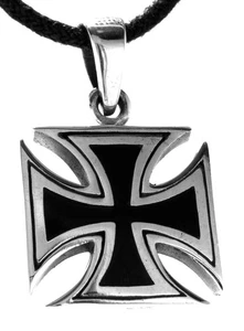 Eisernes Kreuz Sterling Silber Kettenanhänger 925 Anhänger Iron Cross Nr.333 - Bild 1 von 11