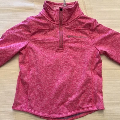 Toddler Girls Vineyard Vines The Shep Shirt Heather pink 4T pullover zip - Image 1 of 4