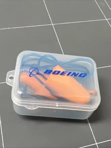 BOEING EARPLUGS RAAF ROYAL AUSTRALIAN AIR FORCE MILITARY PILOT PLANE - Foto 1 di 4
