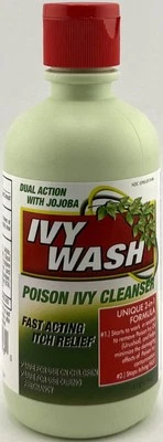 LIMPIADOR DE HIEDRA VENENOSA JOJOBA DOBLE ACCIÓN ALIVIO DE PICAZÓN ACCIÓN RÁPIDA 6 oz Foto 1 de 4