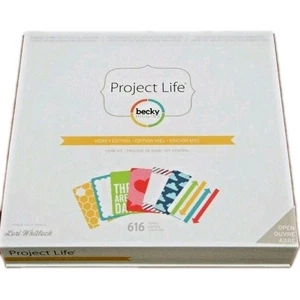Project Life Becky Higgins/Lori Whitlock Honey Edition Core Kit 616 Cards Sealed - Picture 1 of 4