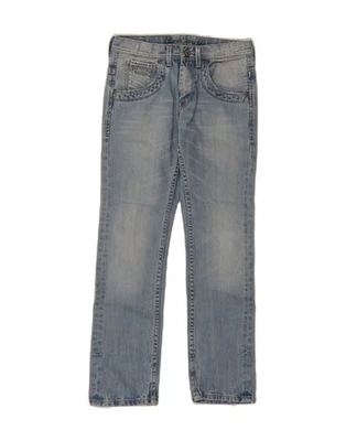 PEPE JEANS Niñas Pantalones de mezclilla rectos 9-10 años W26 L27 Azul Algodón AI05 Foto 1 de 4