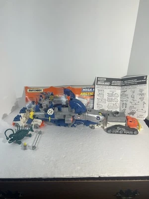 Matchbox System Mega Rig Arctic Submarine Playset 1999 Mattel Gold Incomplete - Image 1 of 4