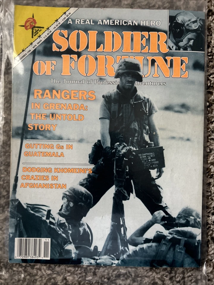 Soldier Of Fortune Magazine November 1988 Rangers In Grenada Khomeini’s Crazies - Image 1 of 1