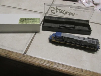 Bachmann 85066 N Scale CSX GE Dash 8-40C Diesel Locomotive #7563 W Box - Image 1 of 4