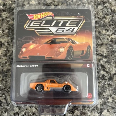 McLaren M6GT naranja Hot Wheels Collectors Elite 64 - EN MANO Foto 1 de 2