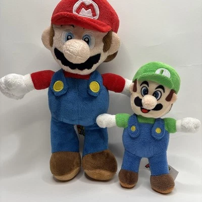 Peluche Nintendo Super Mario Luigi y Mario Foto 1 de 4