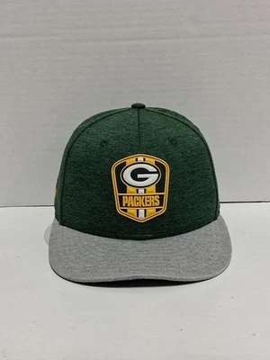 Green Bay Packers New Era 9FIFTY Snapback Hat Adjustable Cap NFL Go Pack Go OSFA - Image 1 of 4