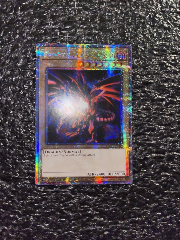 Yugioh! Red-Eyes Black Dragon LC01-EN006 Quarter Century Secret Rare 1st NM - Image 1 of 1