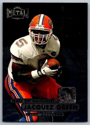 1999 SkyBox Metal Universe Jacquez Green Tampa Bay Buccaneers #181 - Image 1 of 2