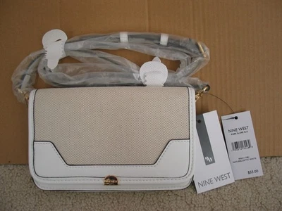 NWT Nine West SMALL size ~7"x4.5" purse wallet crossbody bag removable strap - Image 1 of 4