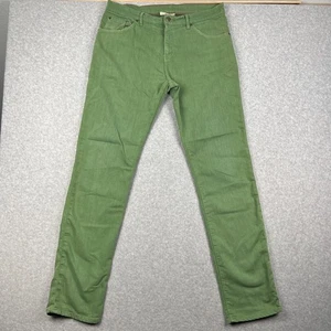 Raleigh Denim Martin Slim Fit Jeans Stretch 34 x 34 Herren grün hergestellt in den USA Hose - Bild 1 von 11