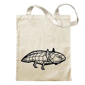 Axolotl Polygon Tragetasche Baumwolltasche Stoffbeutel langer Henkel - Bild 1 von 91
