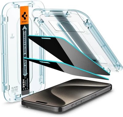 Spigen Privacy Screen Protector EZ FIT - Image 1 of 4