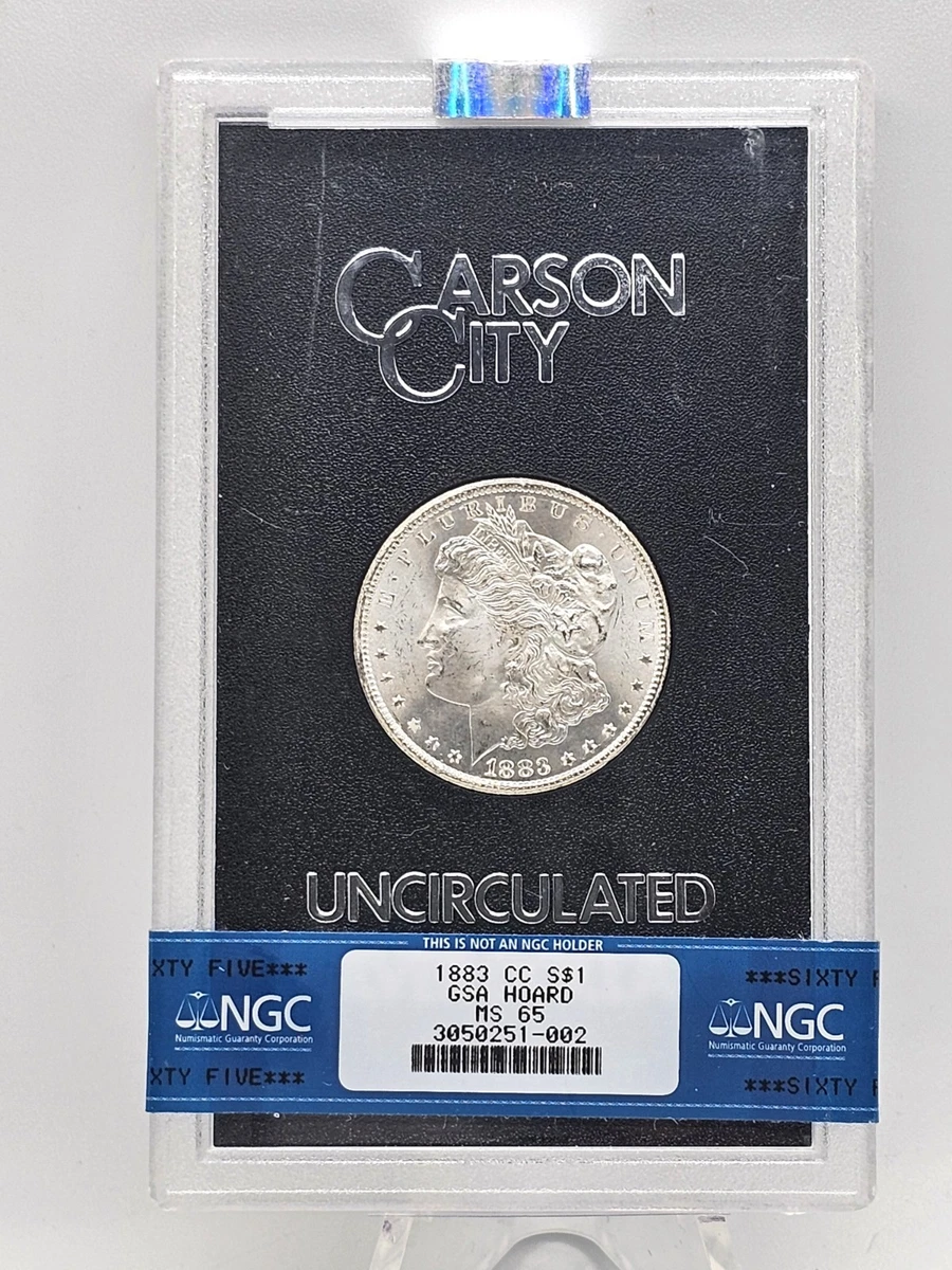 Uncirculated Carson City 1883 Year Morgan US Dollars (1878-1921