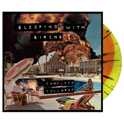 Sleeping With Sirens – Complete Collapse Vinyl Yellow & Orange 1st Pressing NEW - Image 1 of 4