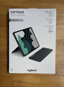 Logitech Flip Folio Case (for iPad Pro 13” (M4) & iPad Air 13”) | Barely Used - Picture 1 of 7