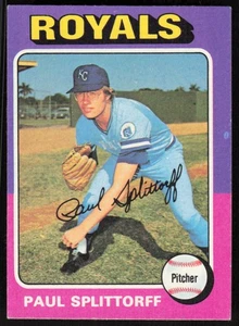 1975 Topps #340 Paul Splittorff - Picture 1 of 2