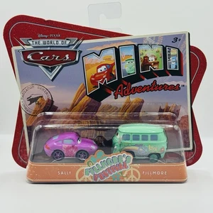 Disney Pixar Cars - Mini Adventures PINK SALLY & FILLMORE - Fillmore’s Festival - Picture 1 of 1