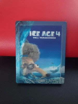 Ice Age 4 Voll verschoben - Blu-ray - Steelbook - Hologramm Cover 2d + 3d - Bild 1 von 2