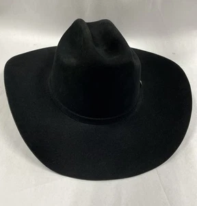 Stetson Cowboyhut Herren 7 1/4 (58) 6X Biber schwarz Filz (OHNE KARTON) GEBRAUCHT - Bild 1 von 11