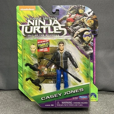 Playmates TMNT Out of the Shadows UNMASKED Casey Jones 2016 Authentic US Seller - Image 1 of 4