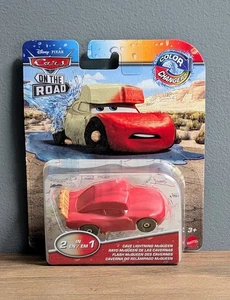 Cave Lightning McQueen Cambia Colore 1:55 (Disney Pixar Cars On The Road) - Foto 1 di 2