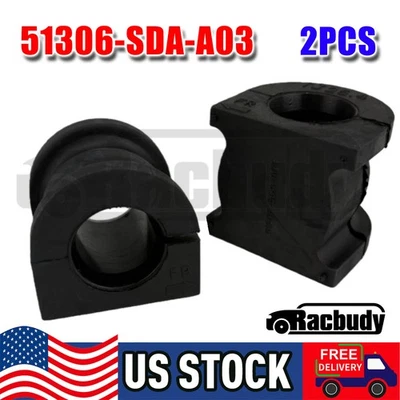 Bujes de barra estabilizadora delantera 51306-SDA-A03 para 03-07 Honda 04-08 Acura TSX TL Foto 1 de 4