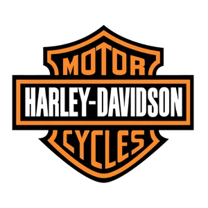 Decalcomania in vinile stile barra e scudo per Harley-Davidson | resistente all'aperto | 2-6 pollici - Foto 1 di 1