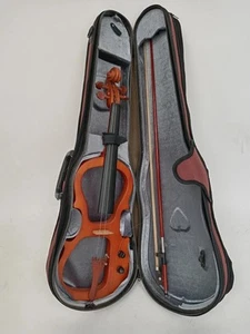 Yamada Artisan Silent Quality Vintage Electric Violin In Great Condition - Picture 1 of 4