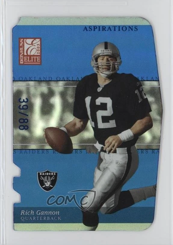 2003 Donruss Elite Aspirations /88 Rich Gannon #40 - Image 1 of 2