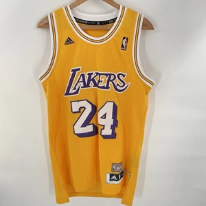 Kobe Bryant #24 Adidas Hardwood Classics 1971-1972 Lakers Jersey - Size S *Flaws - Picture 1 of 18