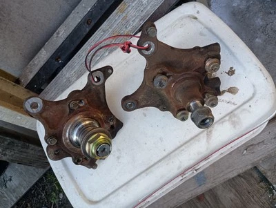 94-01 Acura🇯🇵Integra🇯🇵 Rear Disc Brake Spindle Knuckle Assembly 4 Lug Type - Image 1 of 2