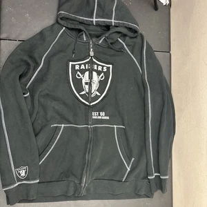 Oakland Raiders Full Zip Hoodie Logo NFL Pro Line 3XL Rare Los Vegas - Bild 1 von 8